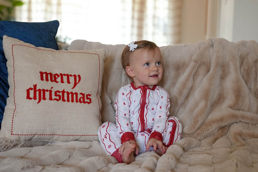 White Nordic Nights Zippy PJs