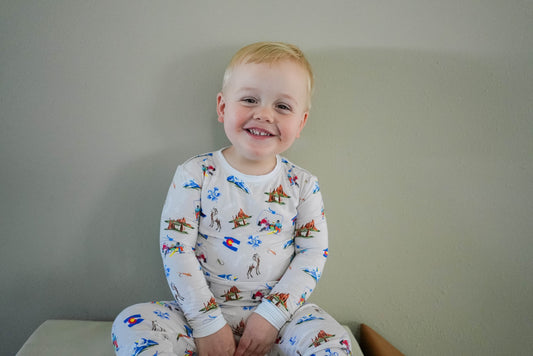 Cozy Colorado Two-Piece Pajama Set
