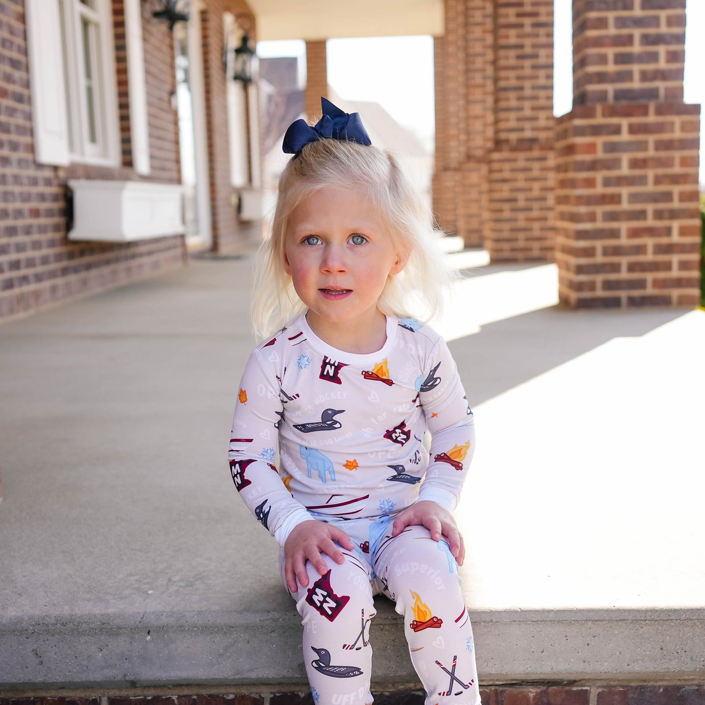 Land of 10,000 Lakes Two-Piece Pajama Set