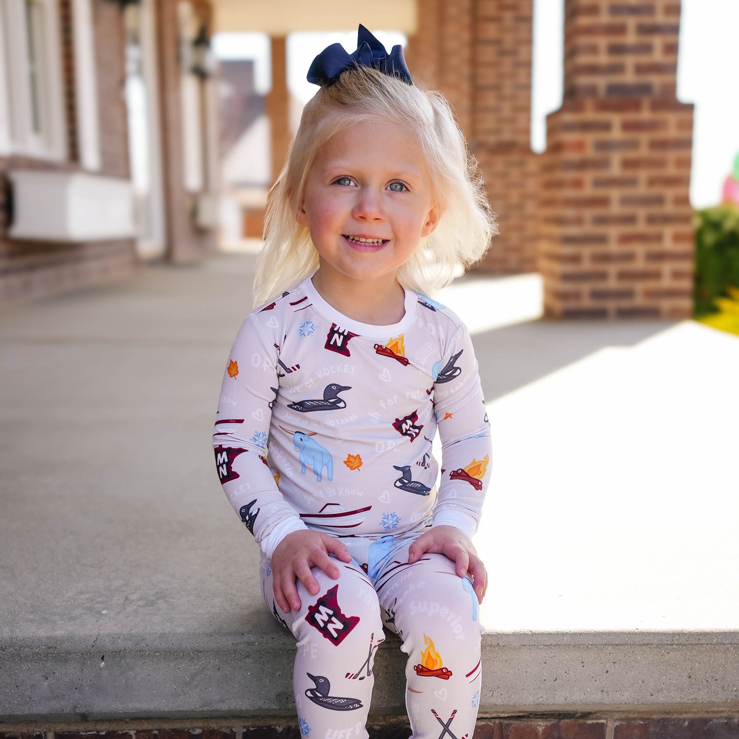 Land of 10,000 Lakes Two-Piece Pajama Set