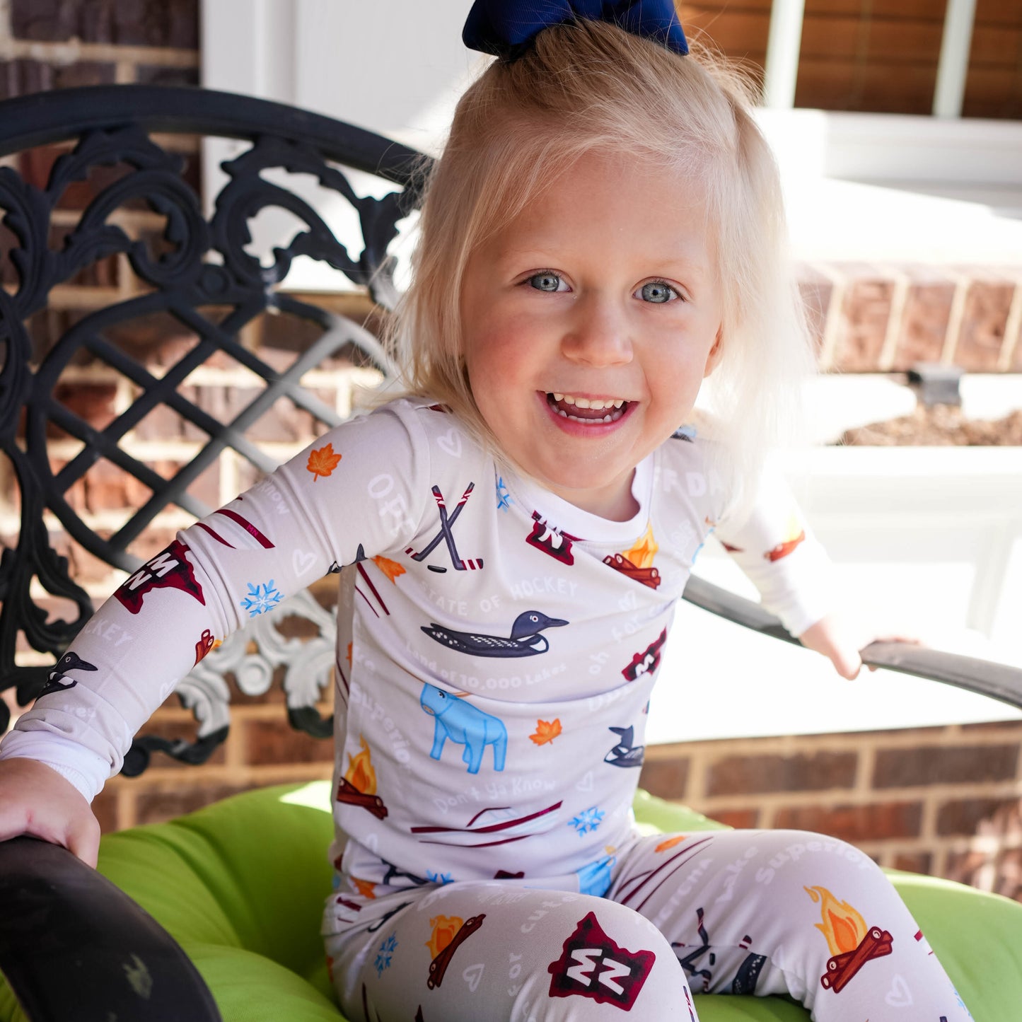 Land of 10,000 Lakes Two-Piece Pajama Set