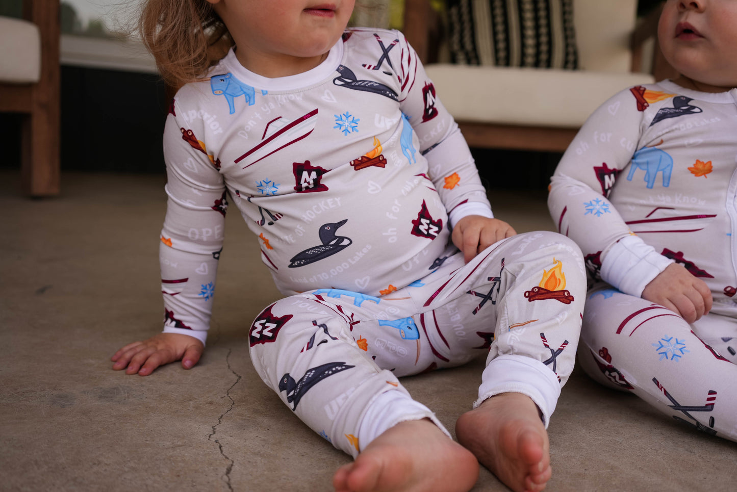 Land of 10,000 Lakes Two-Piece Pajama Set