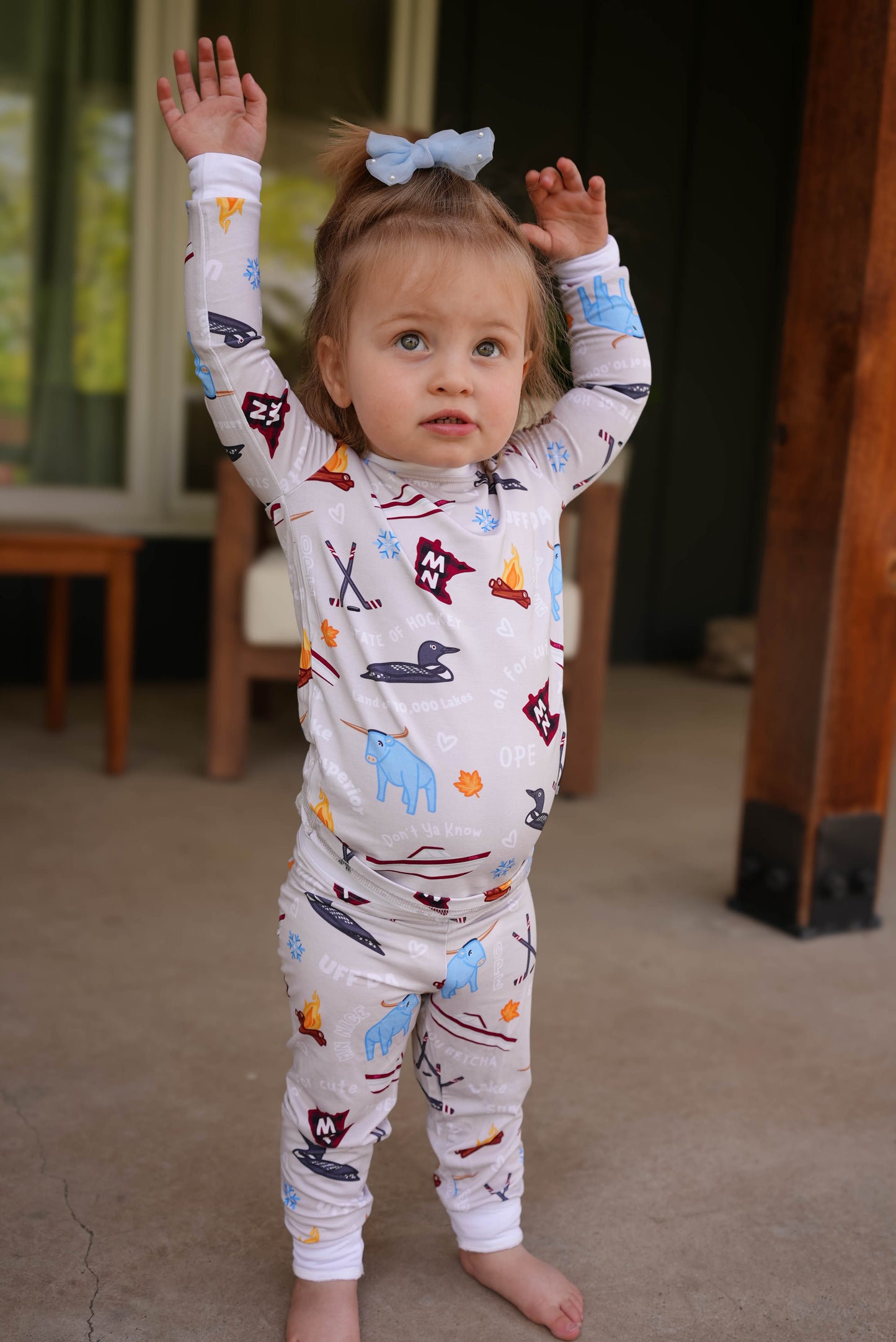 Land of 10,000 Lakes Two-Piece Pajama Set