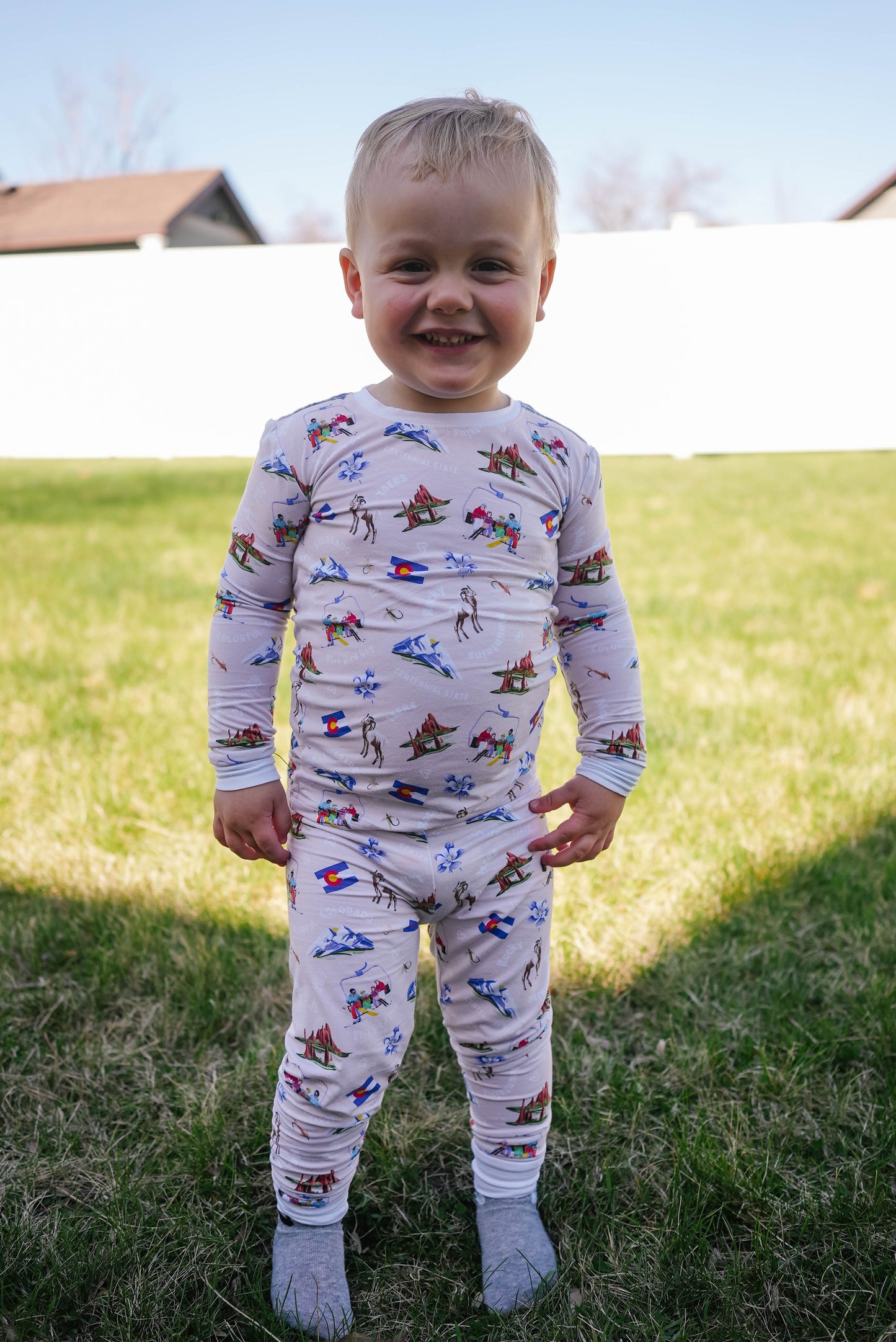Cozy Colorado Two-Piece Pajama Set