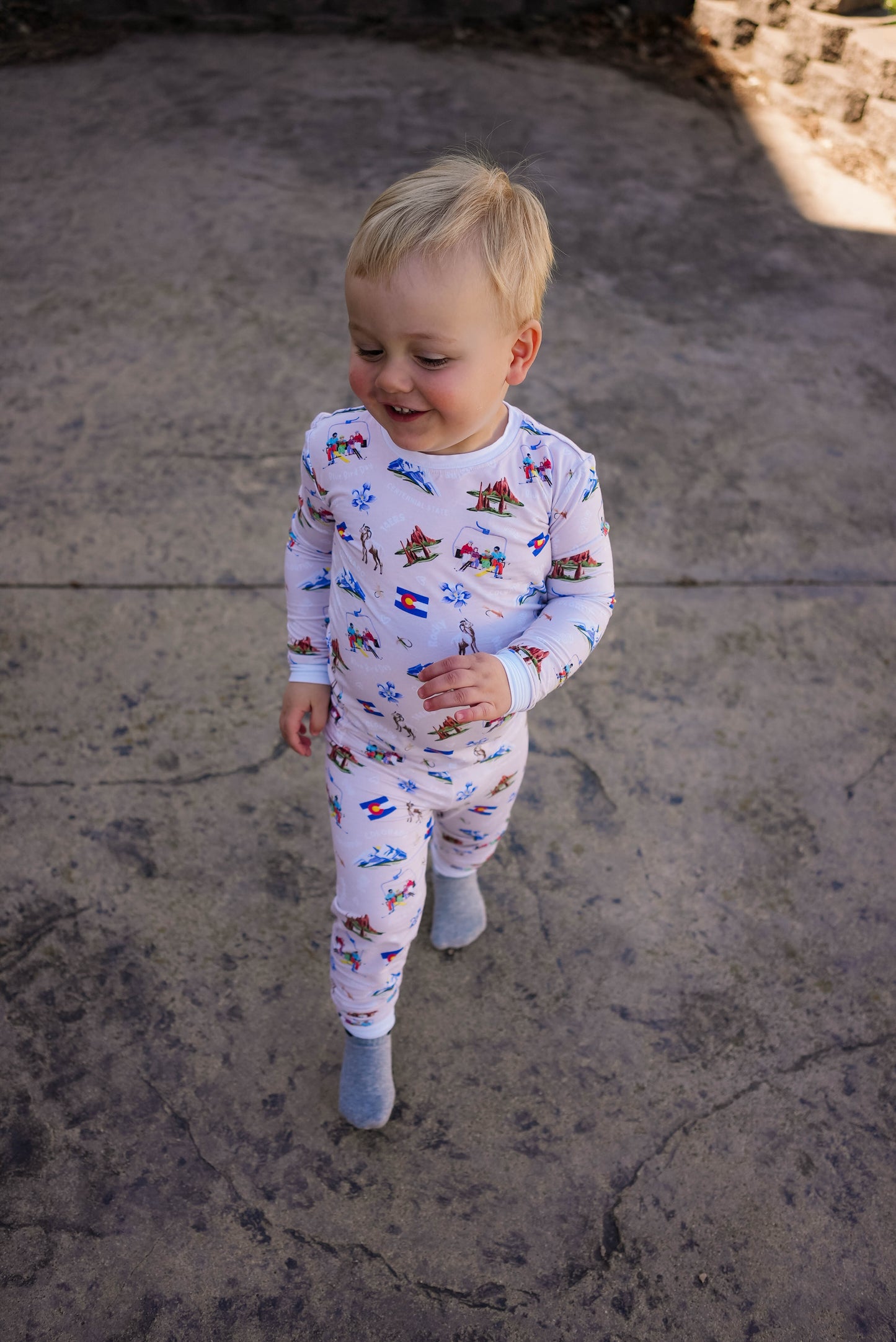 Cozy Colorado Two-Piece Pajama Set