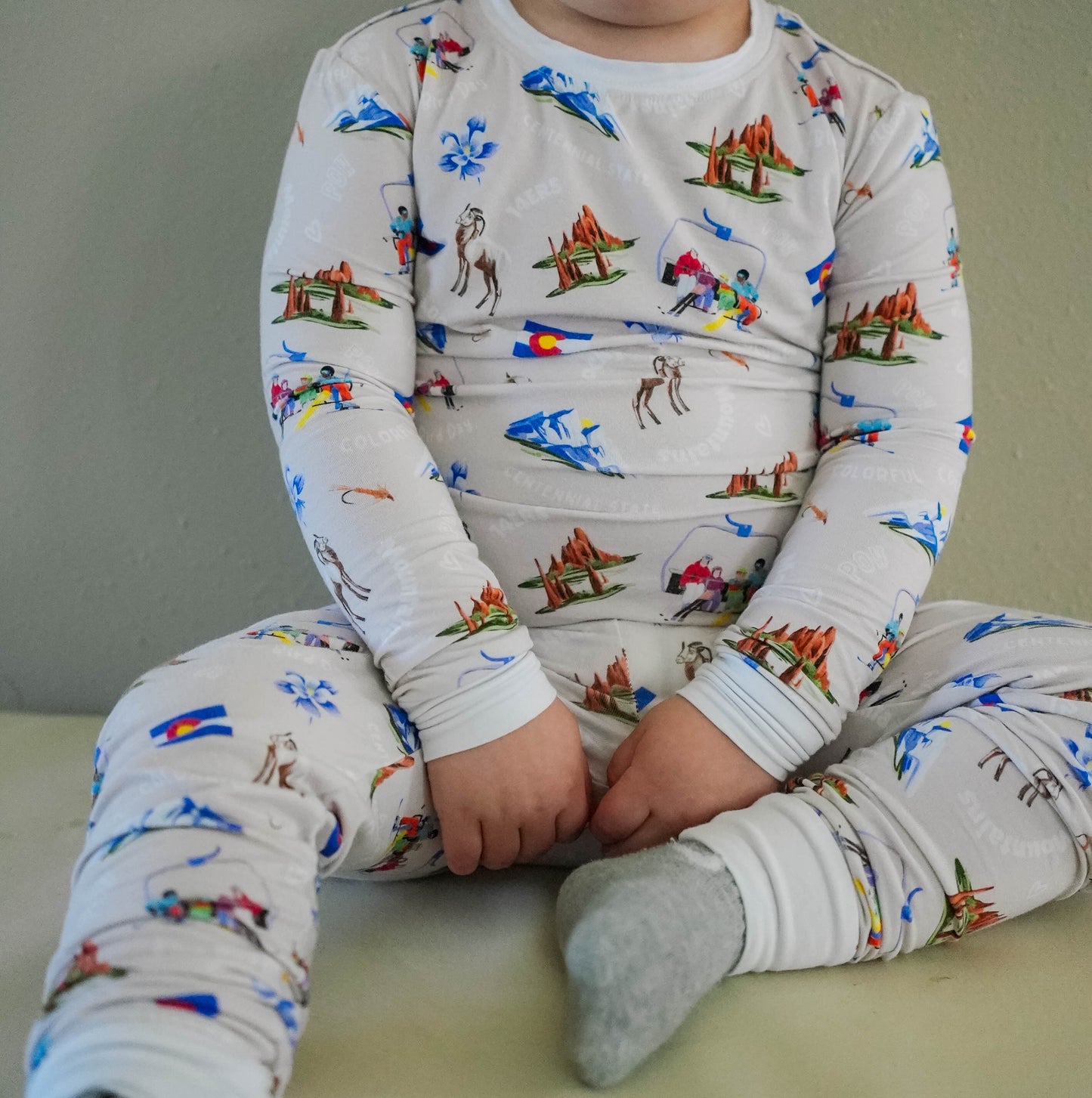 Cozy Colorado Two-Piece Pajama Set