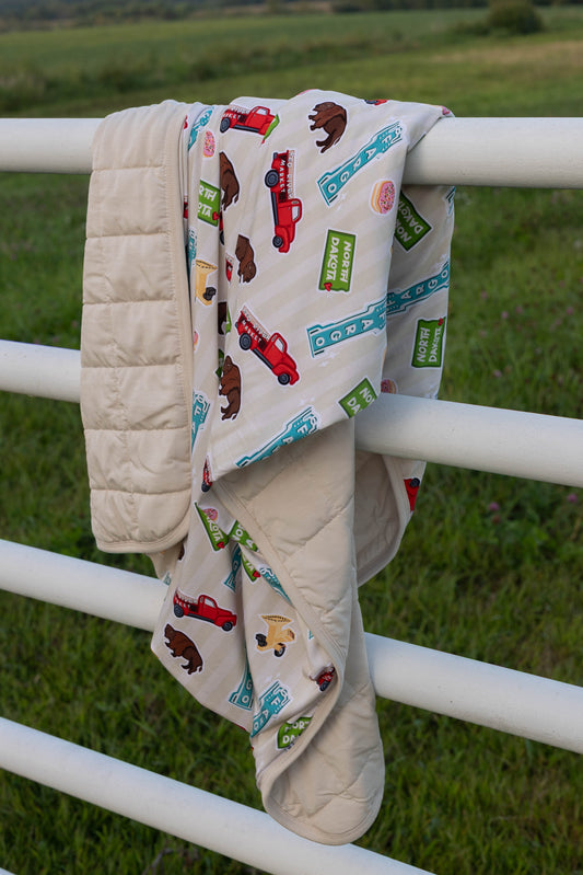 Fargo Famous Quilted Blanket