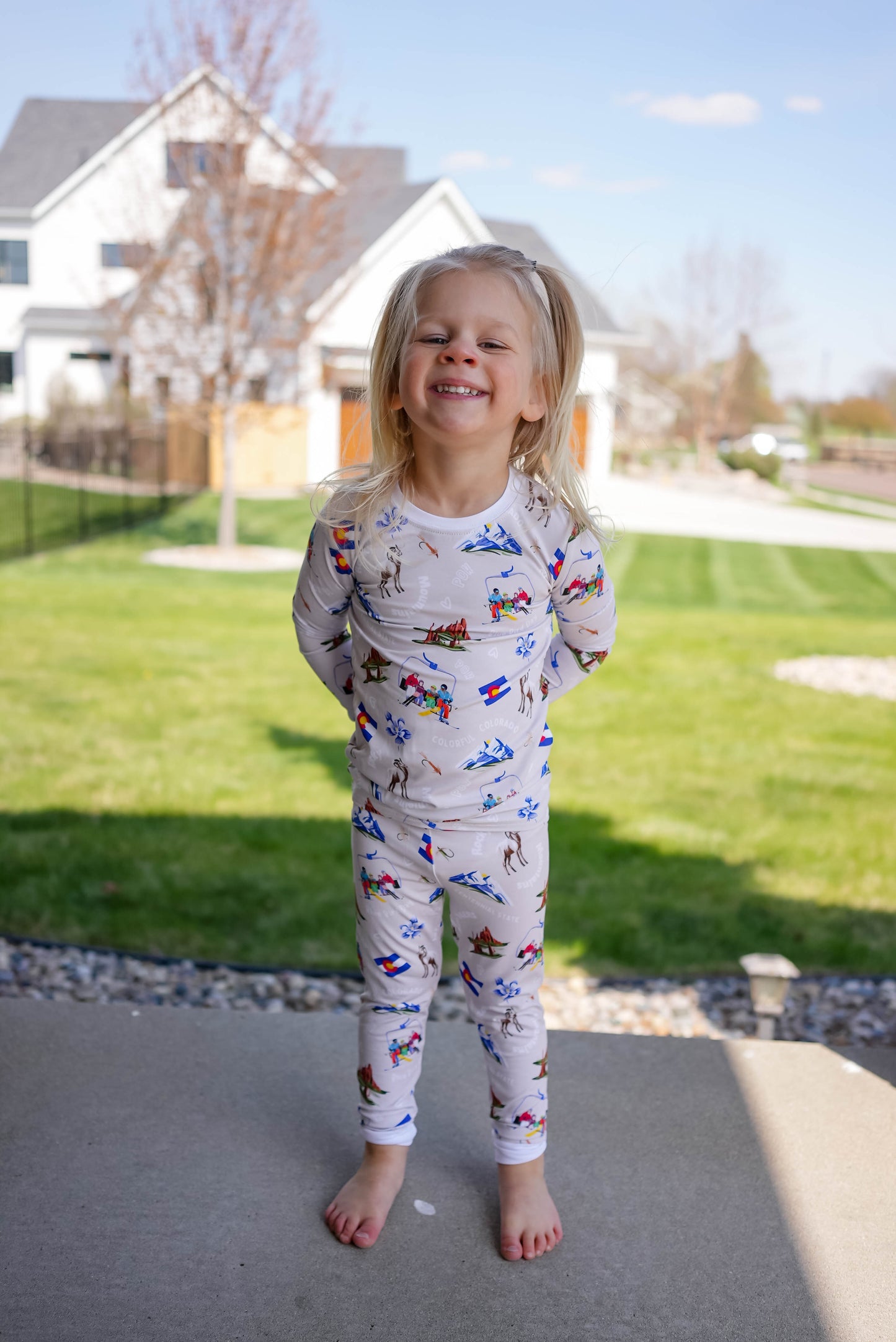 Cozy Colorado Two-Piece Pajama Set