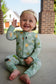 Green & Gold Rally Romper