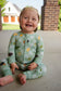Green & Gold Rally Romper