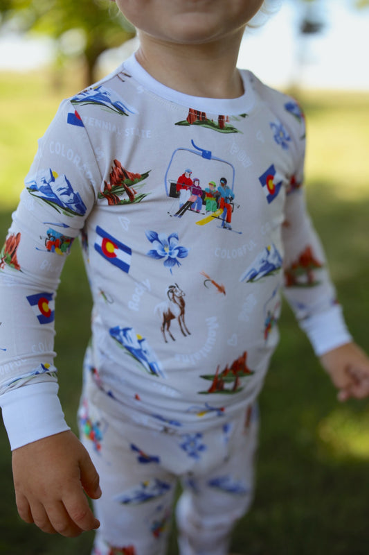 Cozy Colorado Two-Piece Pajama Set