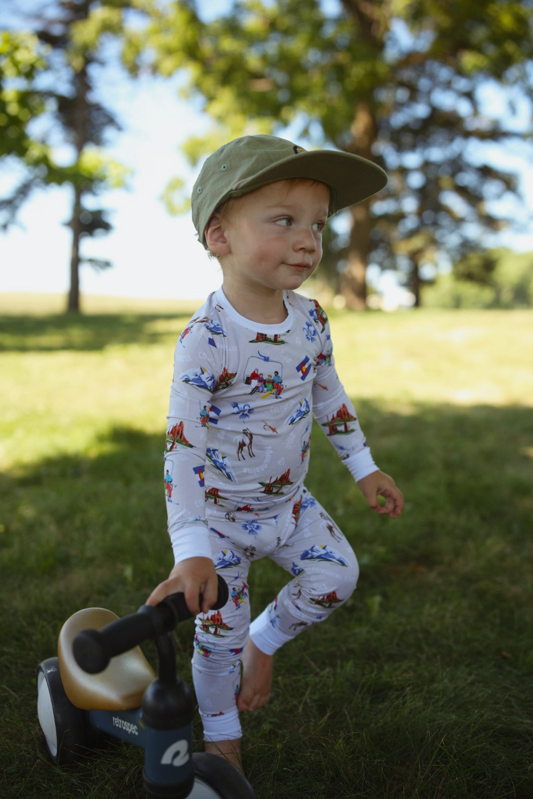 Cozy Colorado Two-Piece Pajama Set