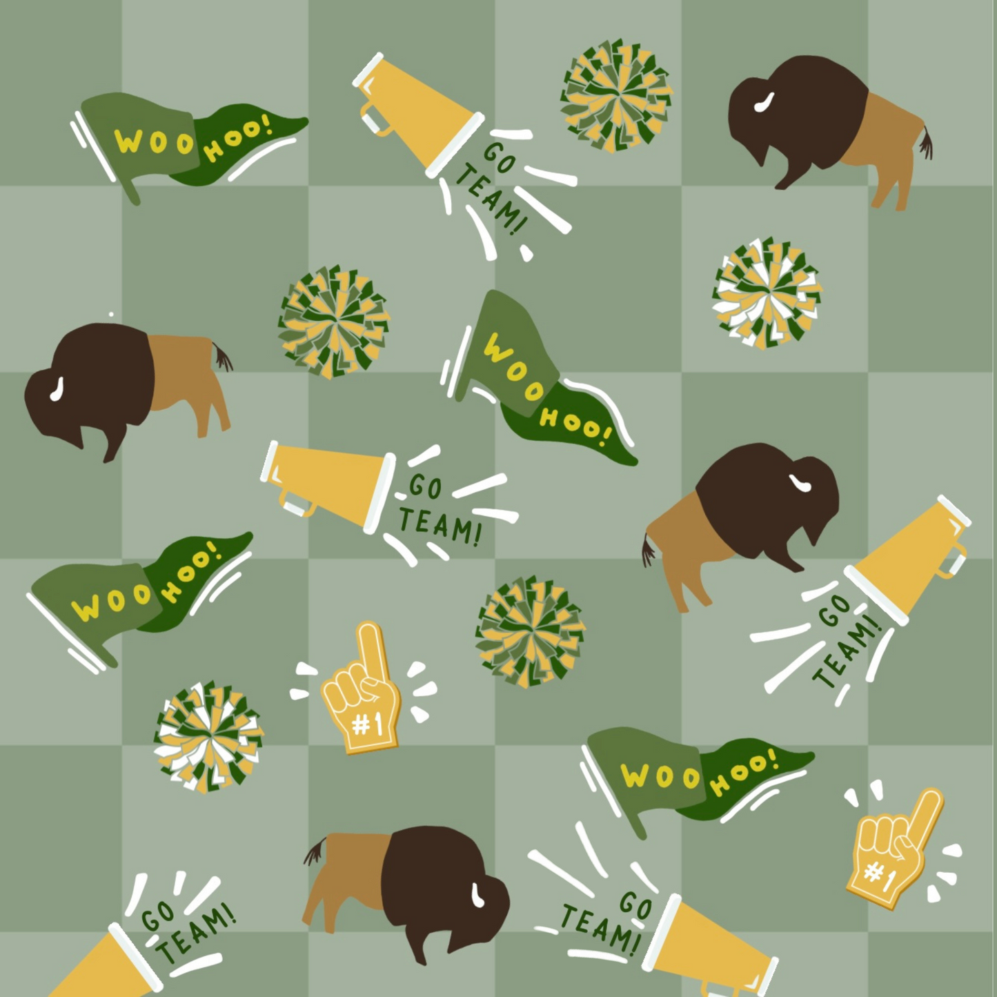 Green & Gold Rally Romper – Local Littles